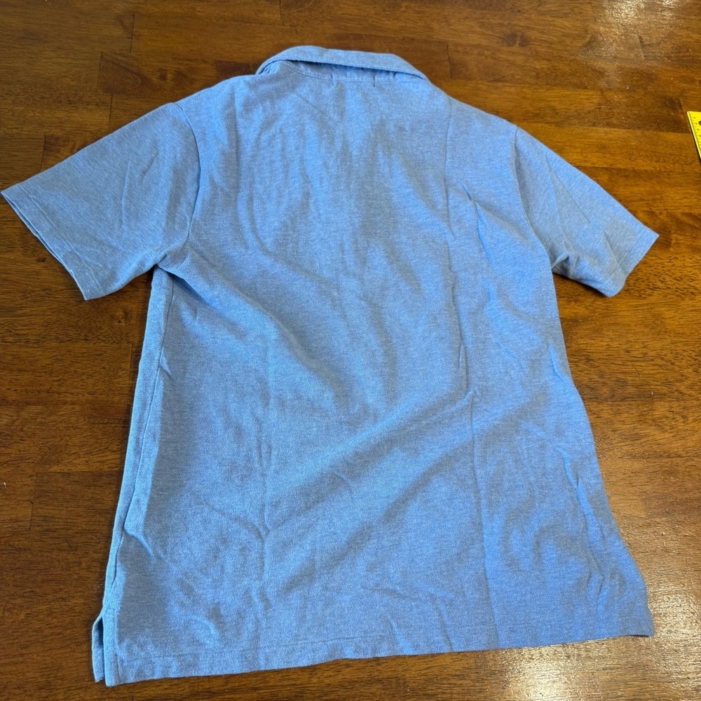Polo Ralph Lauren Light Blue boys Polo Shirt size large 14-16 100% cotton - Picture 7 of 8
